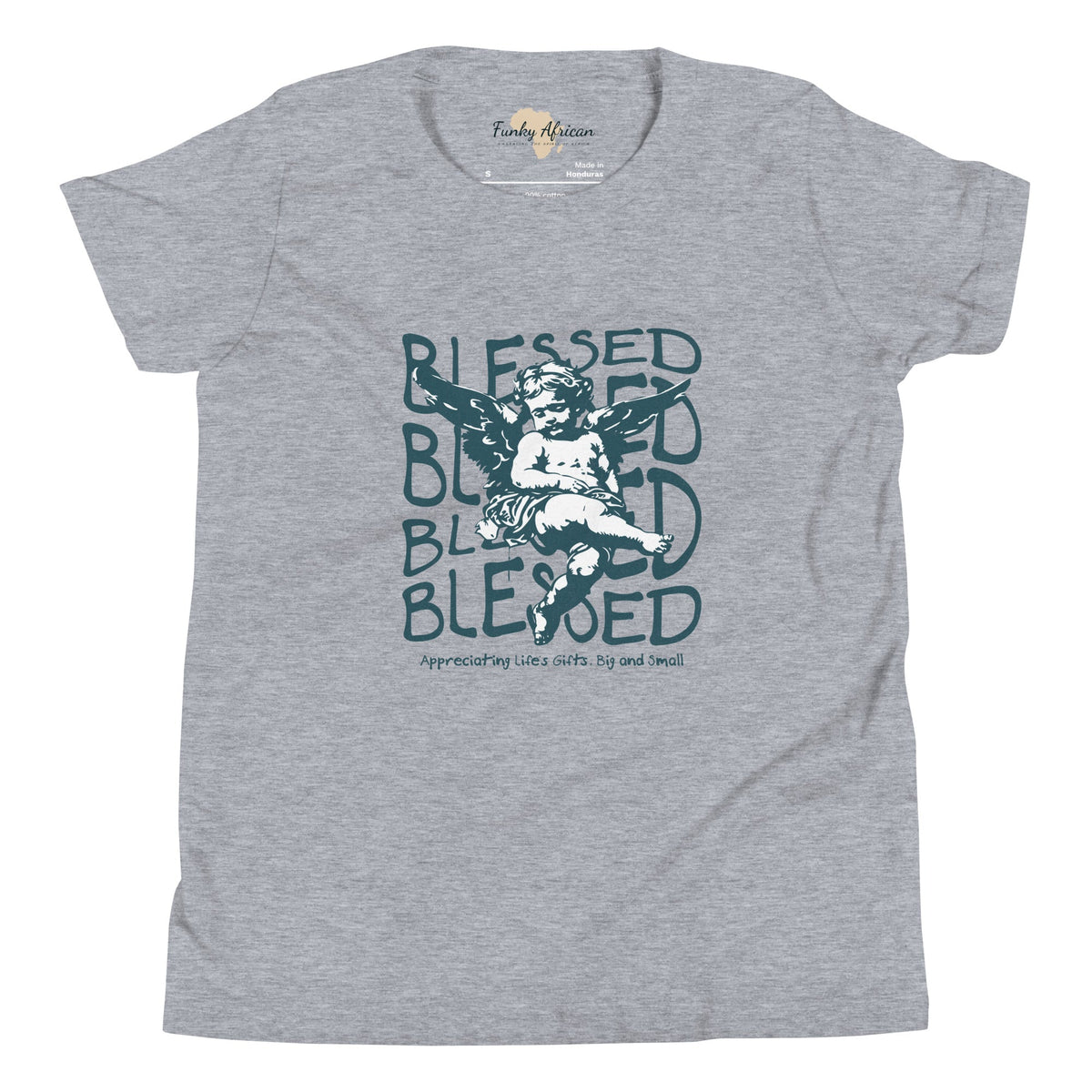 Blessed youth tee Funky African