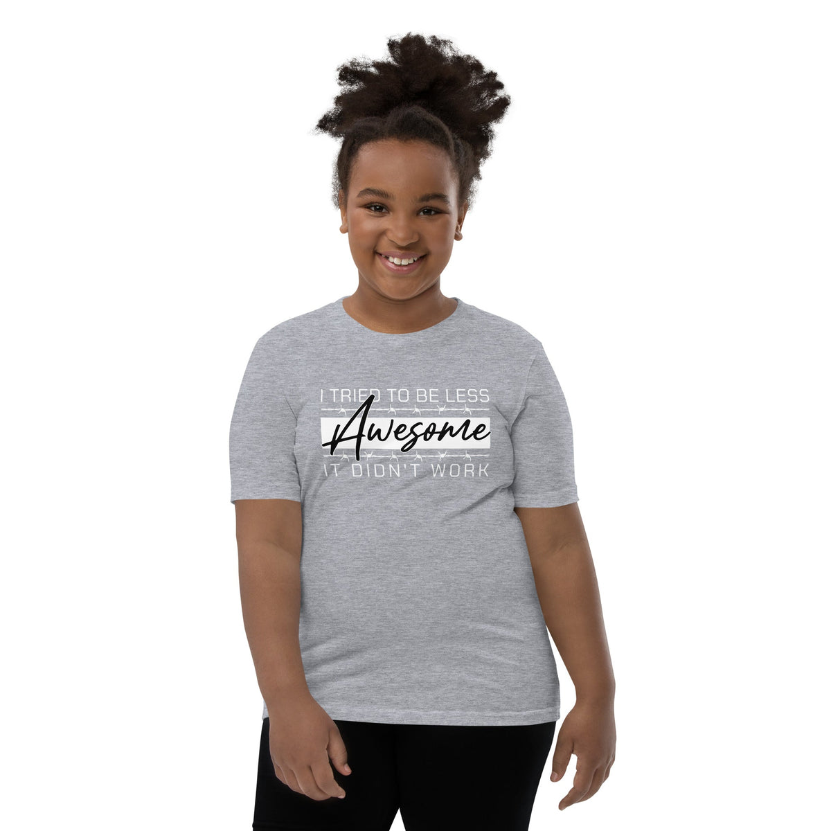 Less awesome youth tee Funky African