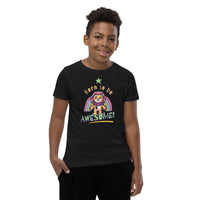 Born to be awesome Short Sleeve T-Shirt Funky African