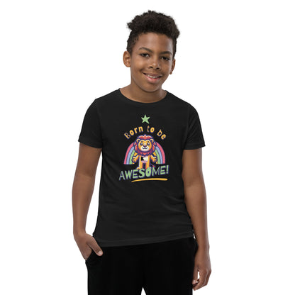 Born to be awesome Short Sleeve T-Shirt Funky African