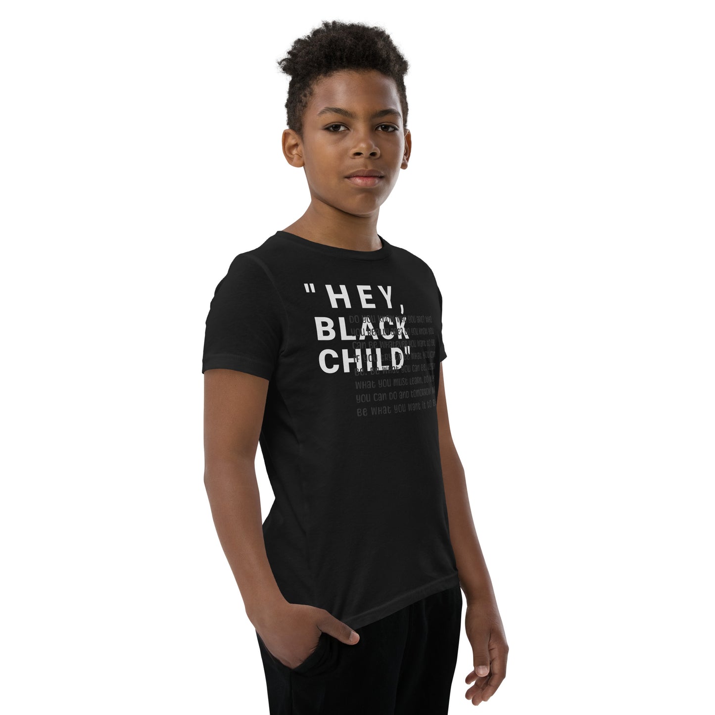 black child kids tee