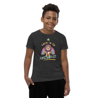Born to be awesome Short Sleeve T-Shirt Funky African