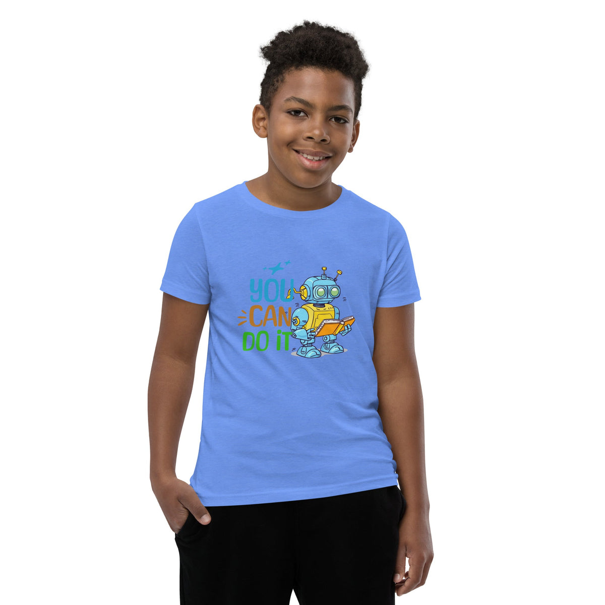 You can do it youth tee Funky African