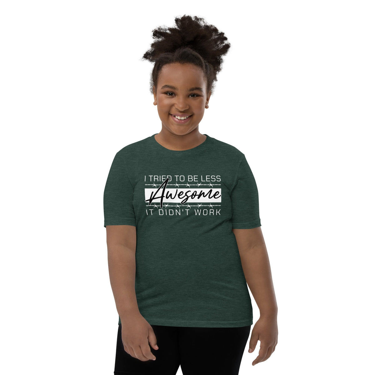 Less awesome youth tee Funky African