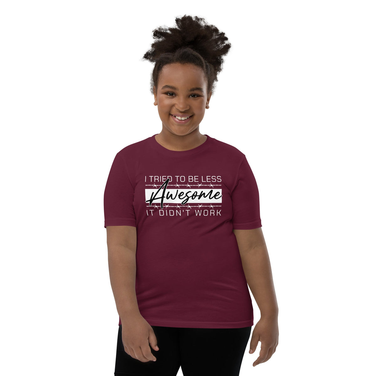 Less awesome youth tee Funky African