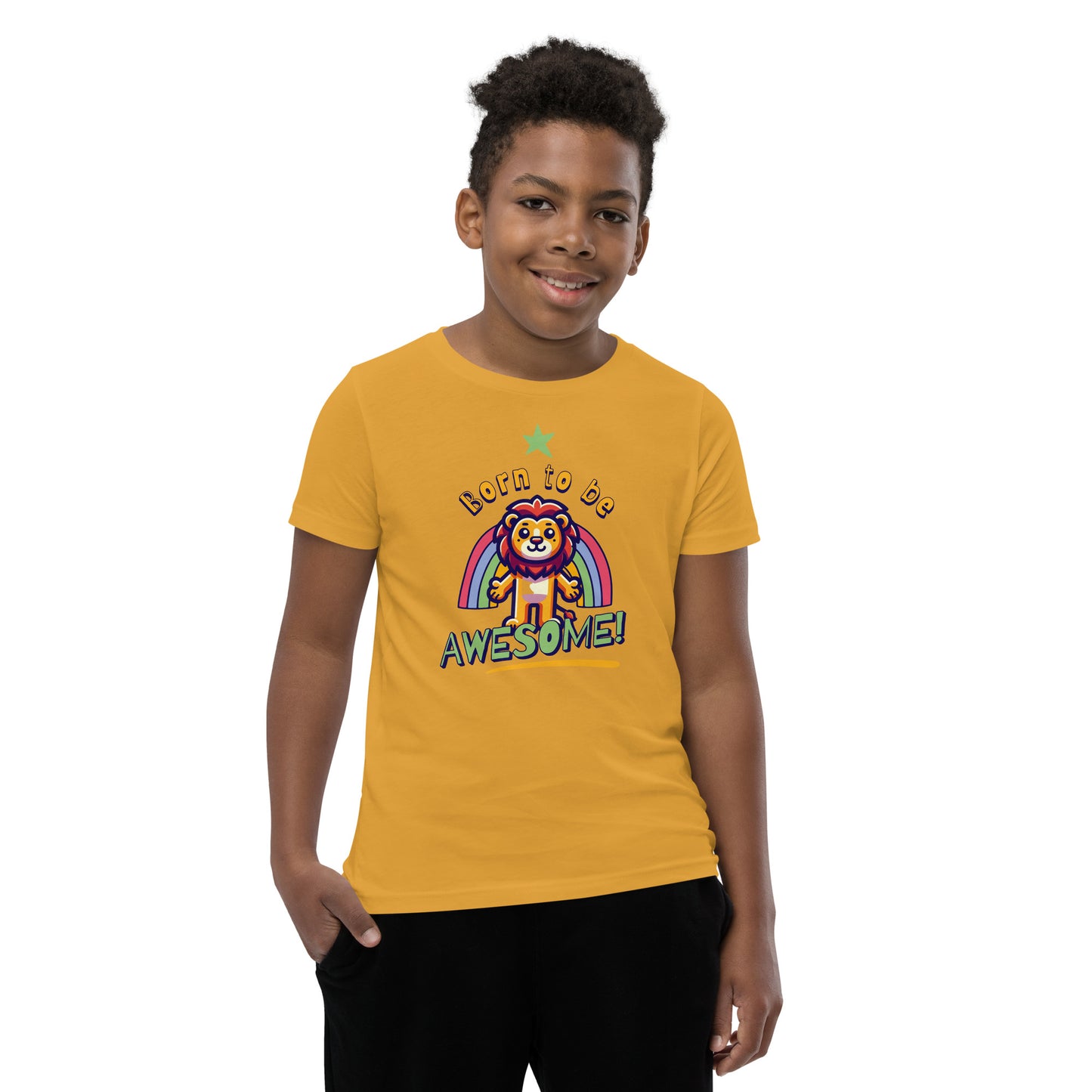 Born to be awesome Short Sleeve T-Shirt