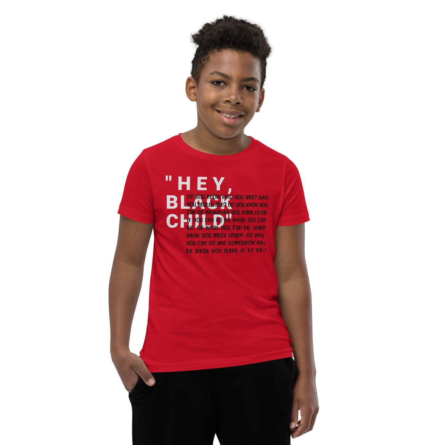 black child kids tee