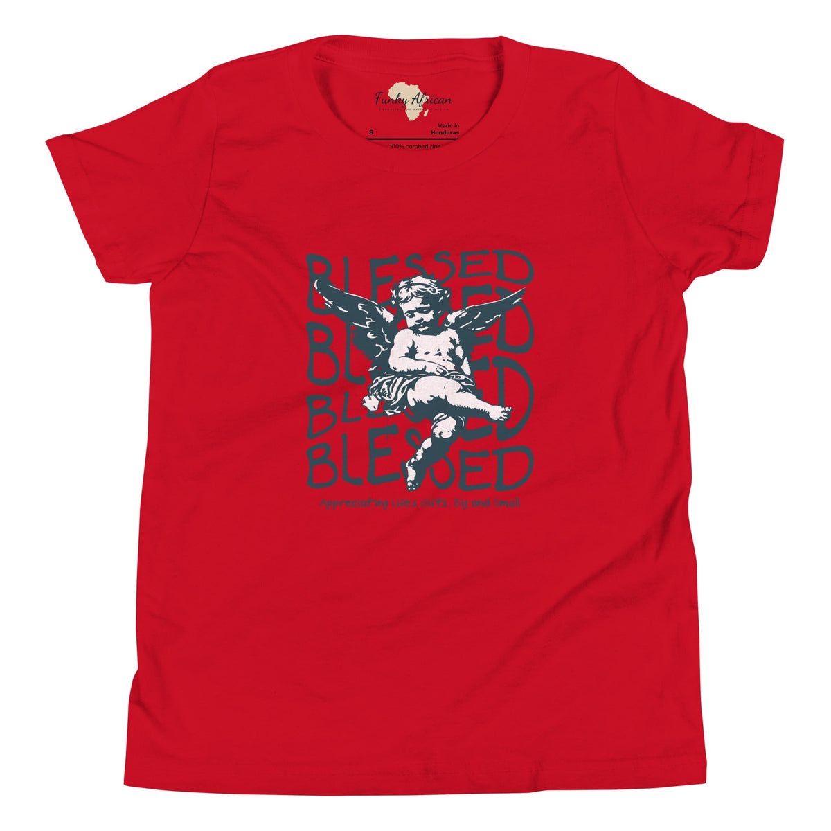 Blessed youth tee Funky African